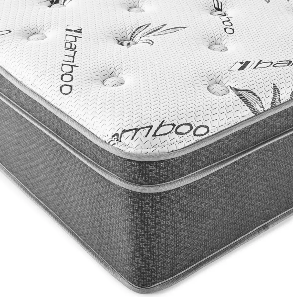 Sommet - Bamboo Euro Top Hybrid Mattress