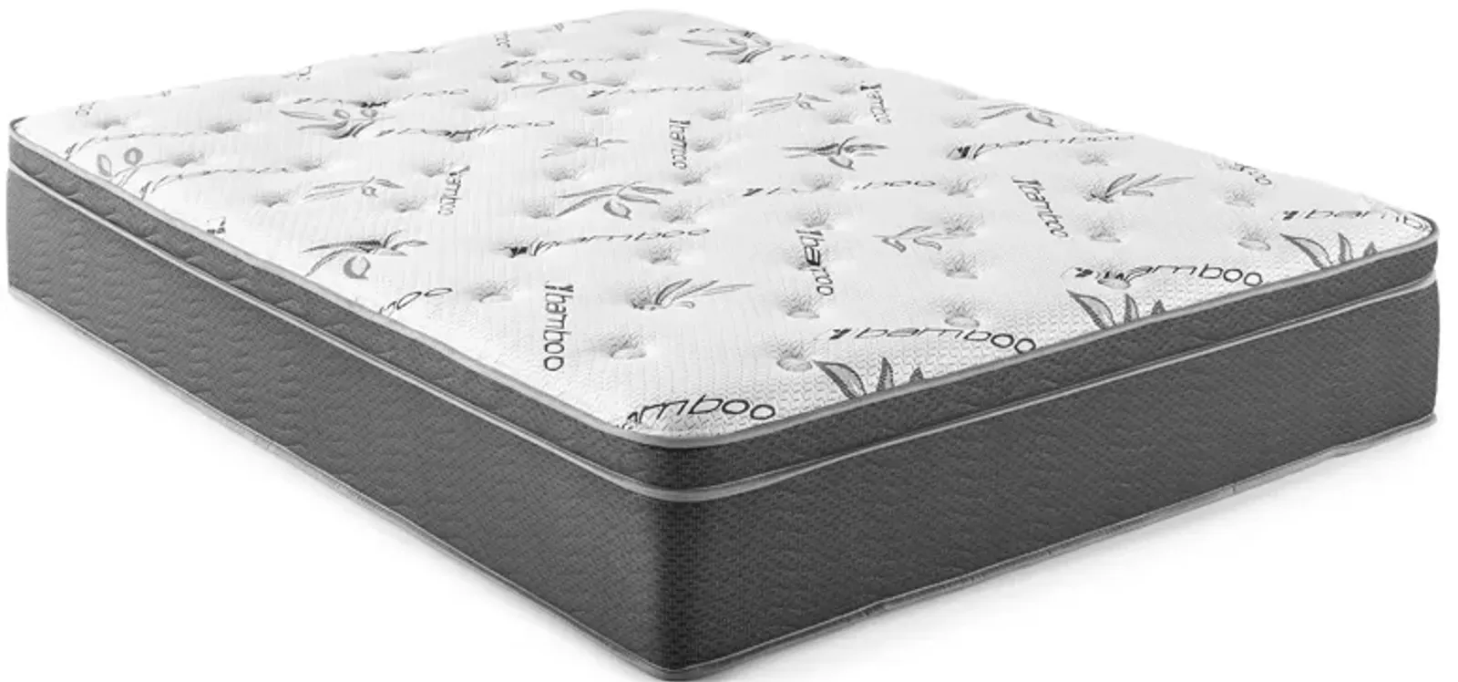 Sommet - Bamboo Euro Top Hybrid Mattress