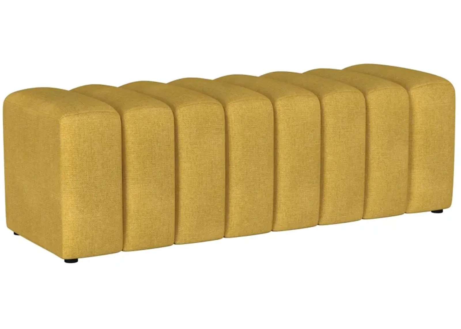 Summer - Fabric Upholstered Tufted Accent Bench