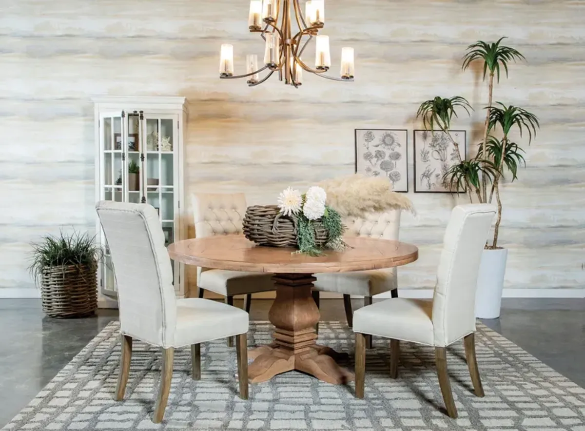 Florence - Round Dining Table Set