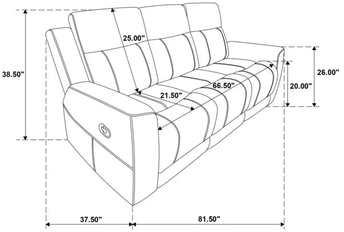 Brentwood - Upholstered Reclining Sofa Set