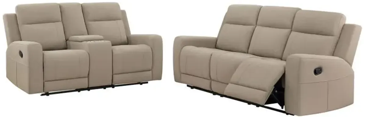 Brentwood - Upholstered Reclining Sofa Set