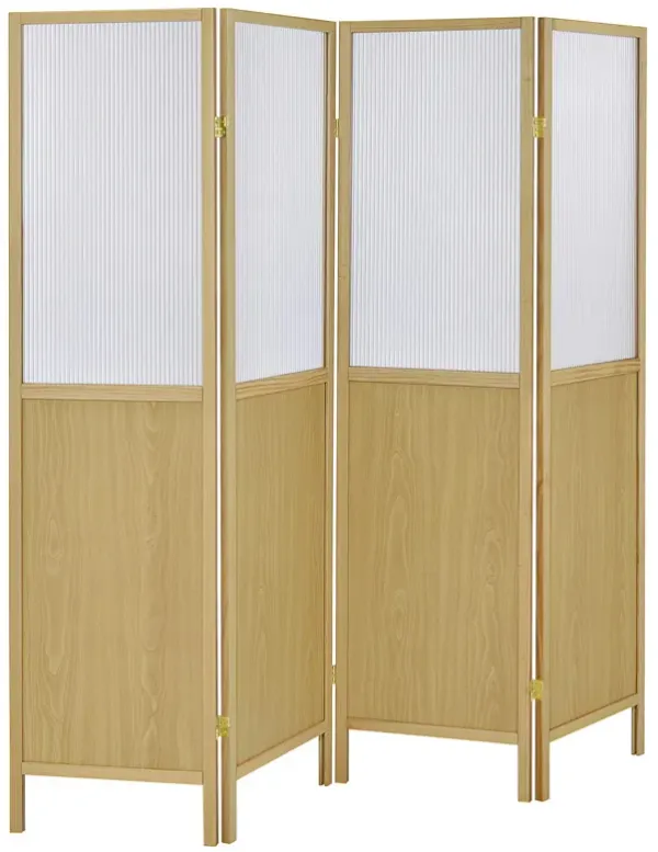 Mattison - 4-Panel Room Divider Folding Shoji Screen