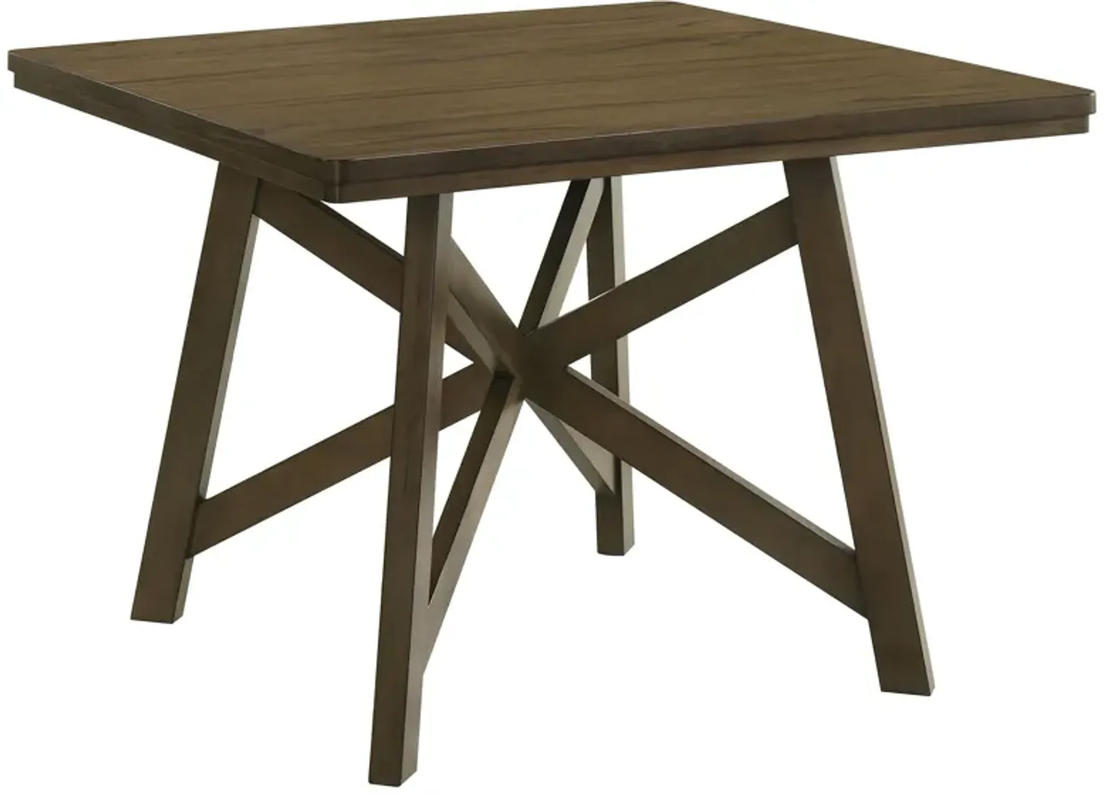 Canfield - Square Counter Height Dining Table - Brown