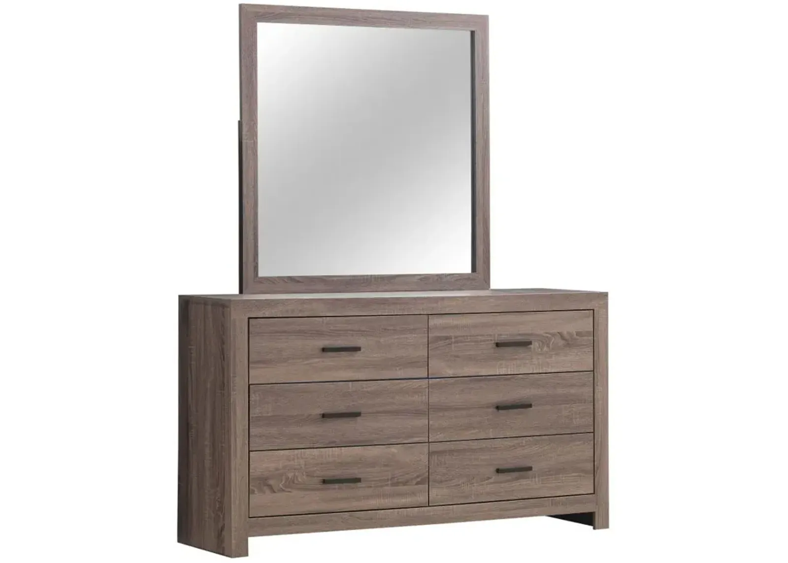 Brantford - 6-Drawer Dresser With Mirror