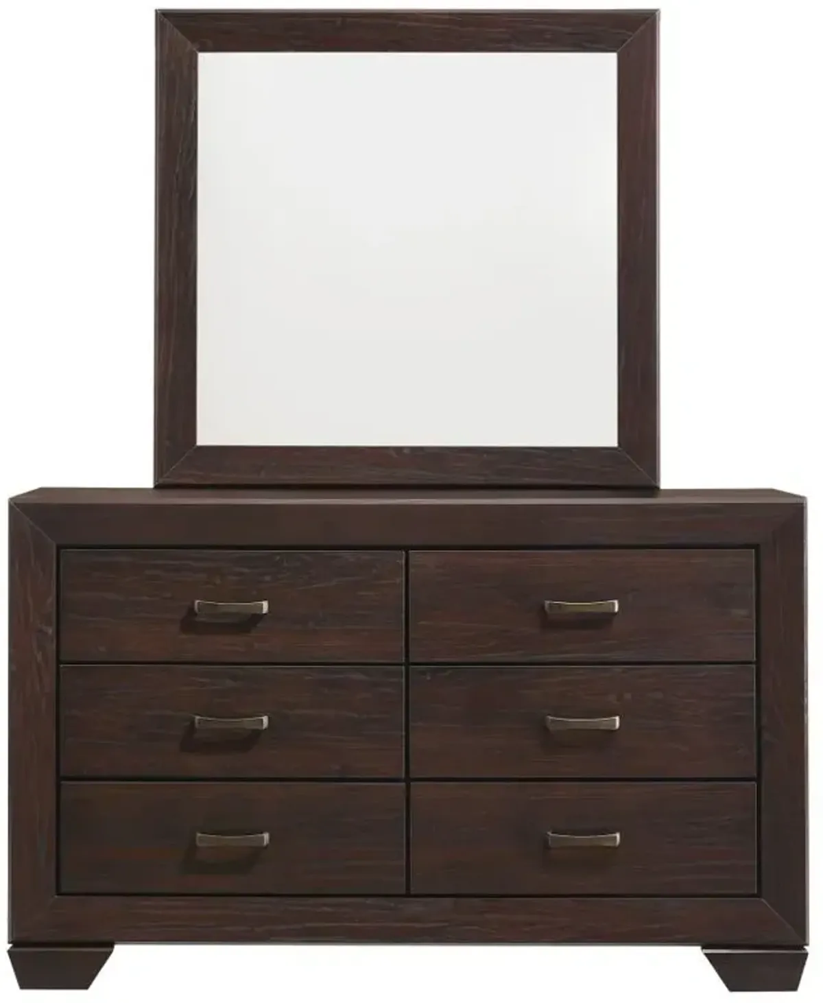 Kauffman - 6-Drawer Dresser with Mirror