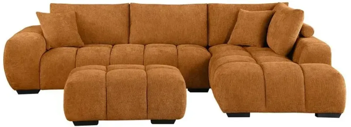 Camacho - Upholstered Sectional Sofa With Ottoman Set