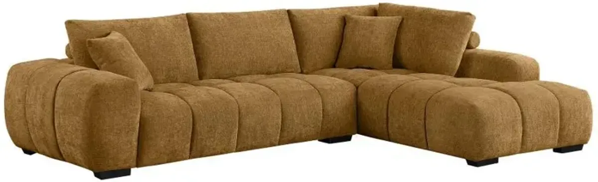 Camacho - Upholstered Sectional Sofa With Ottoman Set