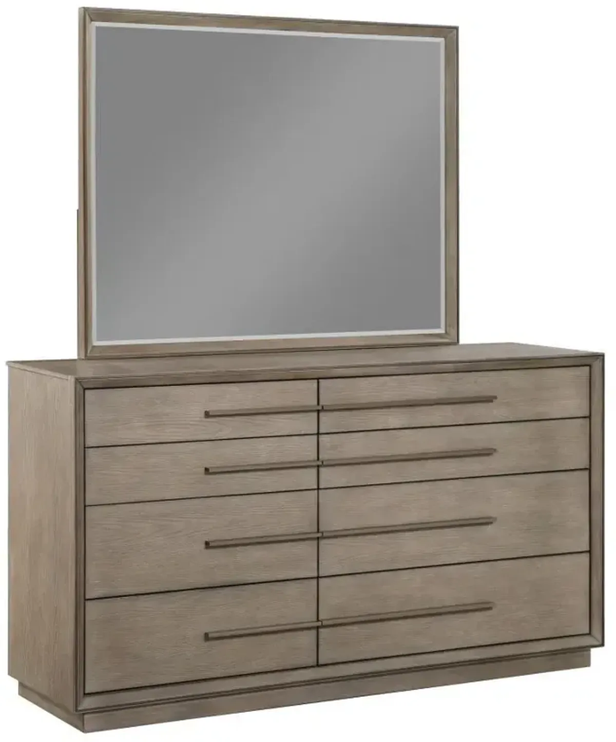 Durango - 8-Drawer Dresser With Mirror