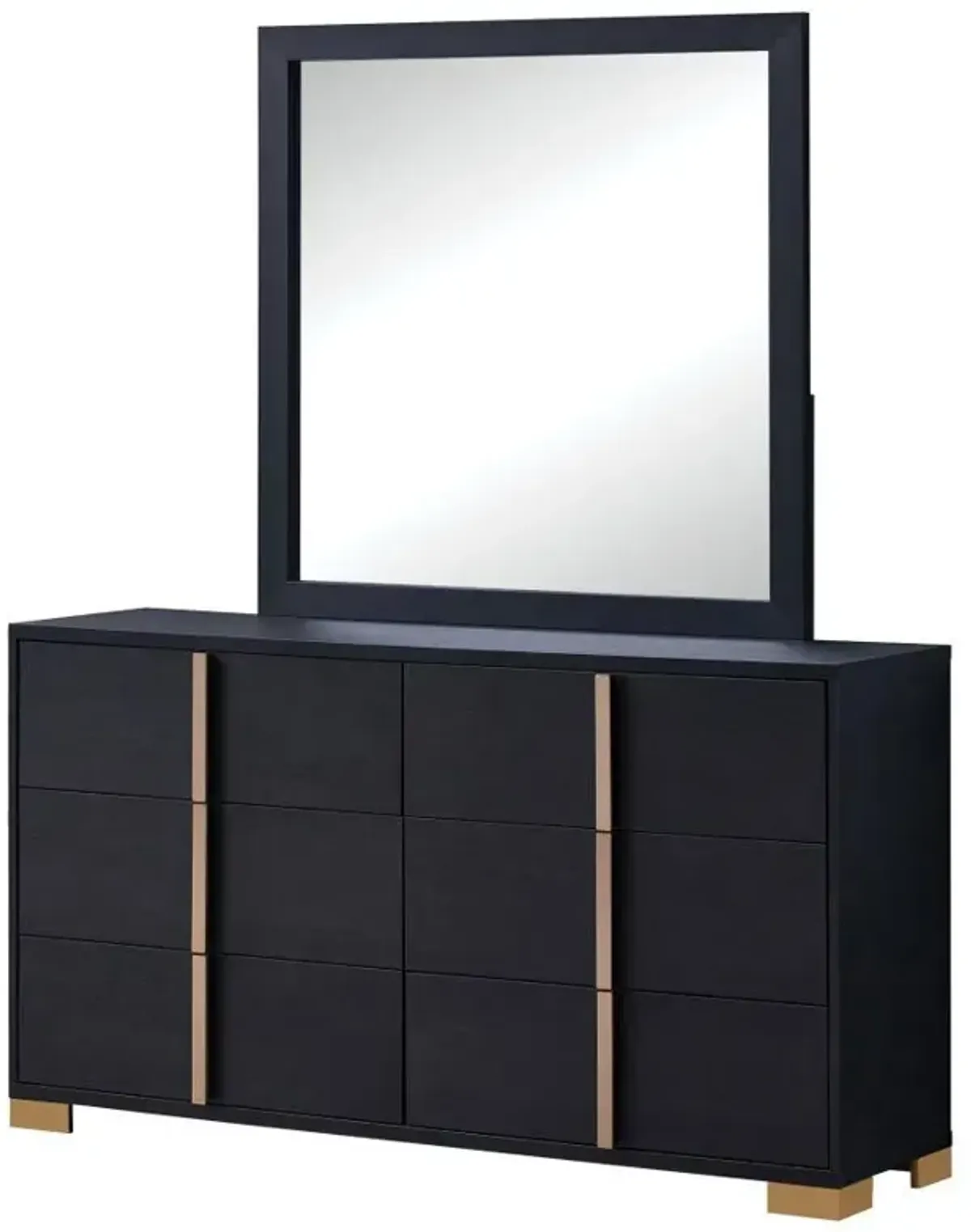 Marceline - 6-Drawer Dresser With Mirror