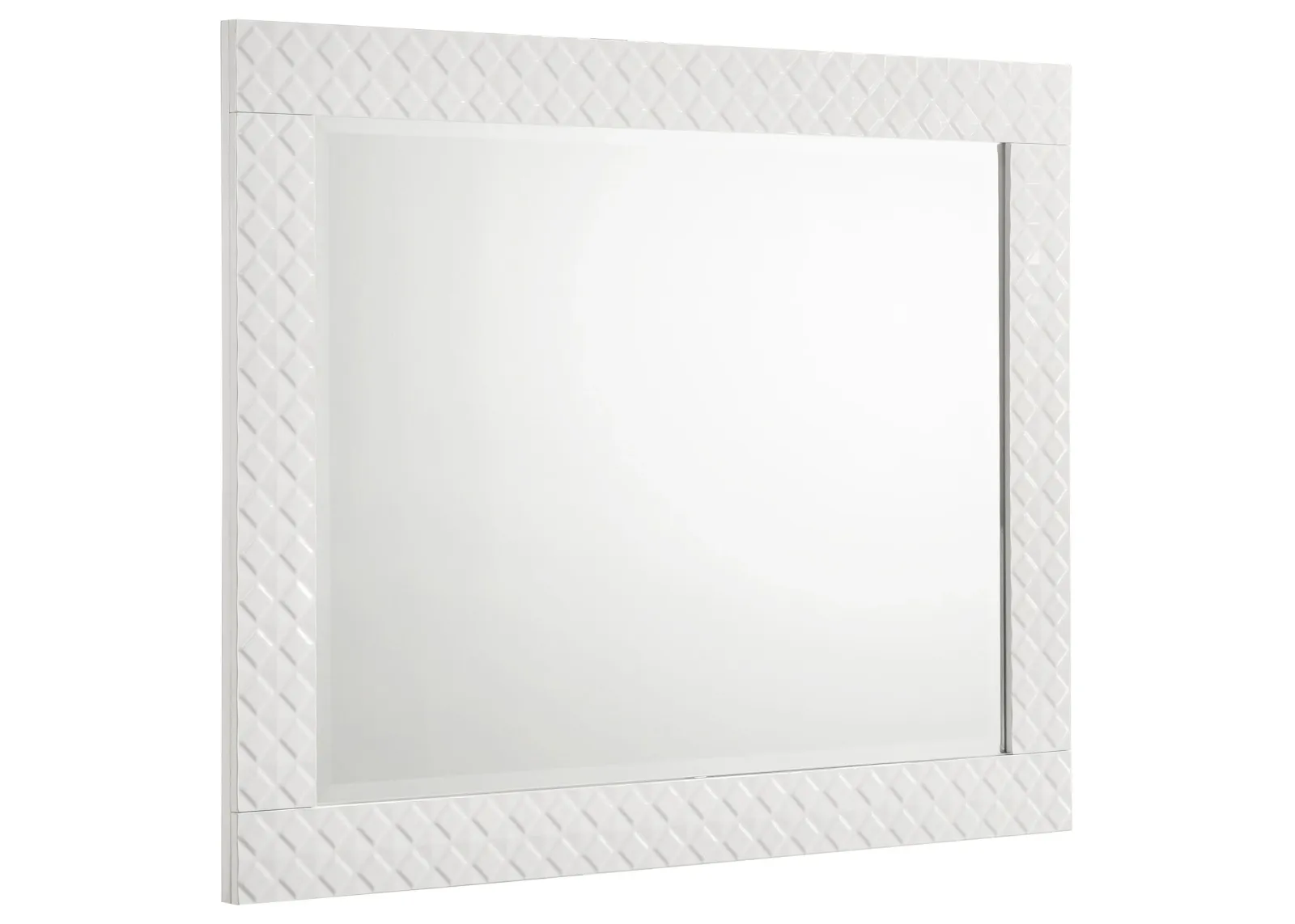 Ives - Dresser Mirror - White High Gloss