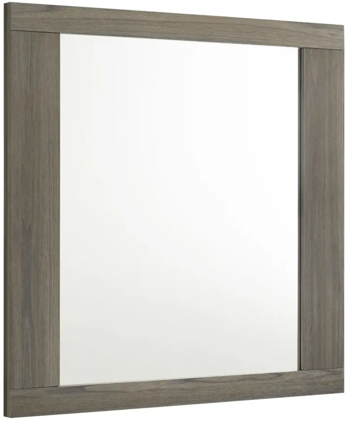 Fenwick - Dresser Mirror - - Gray Oak