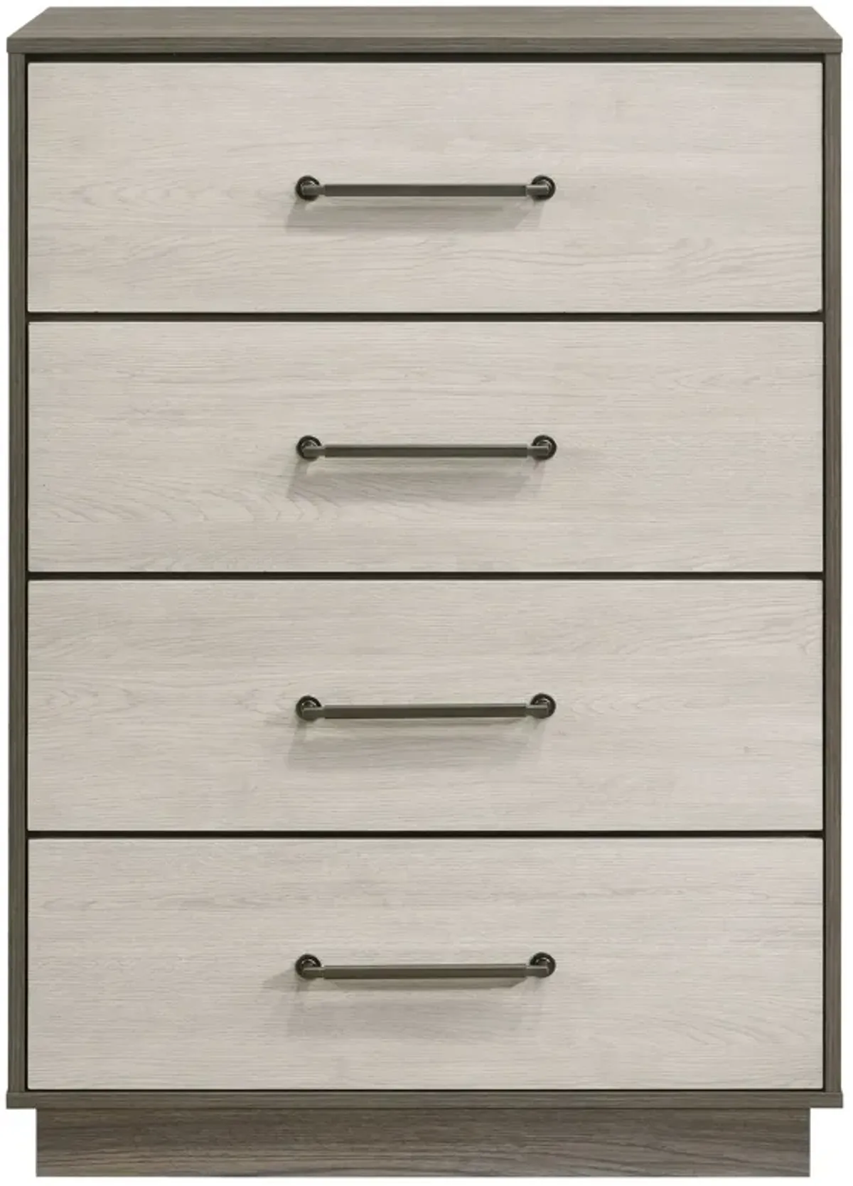 Fenwick - 4-Drawer Chest Of Drawers - Gray Oak