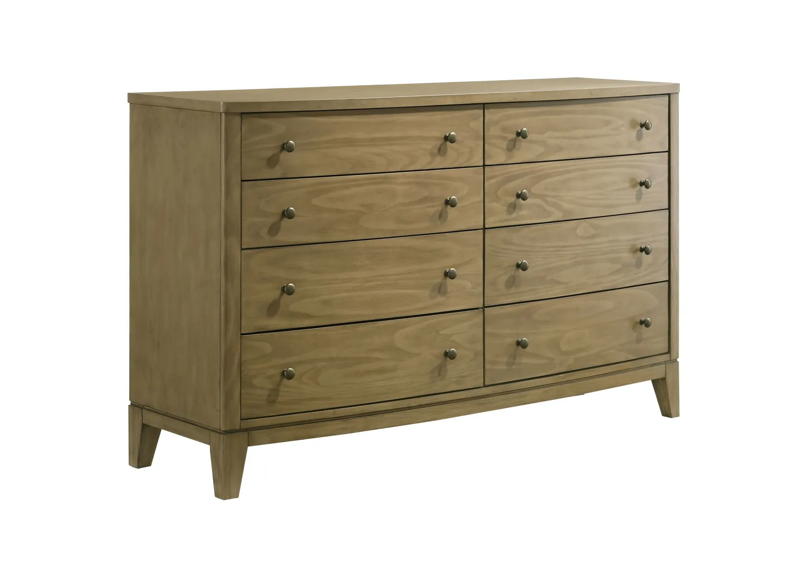 Granada - 8-Drawer Dresser Cabinet - Natural Pine