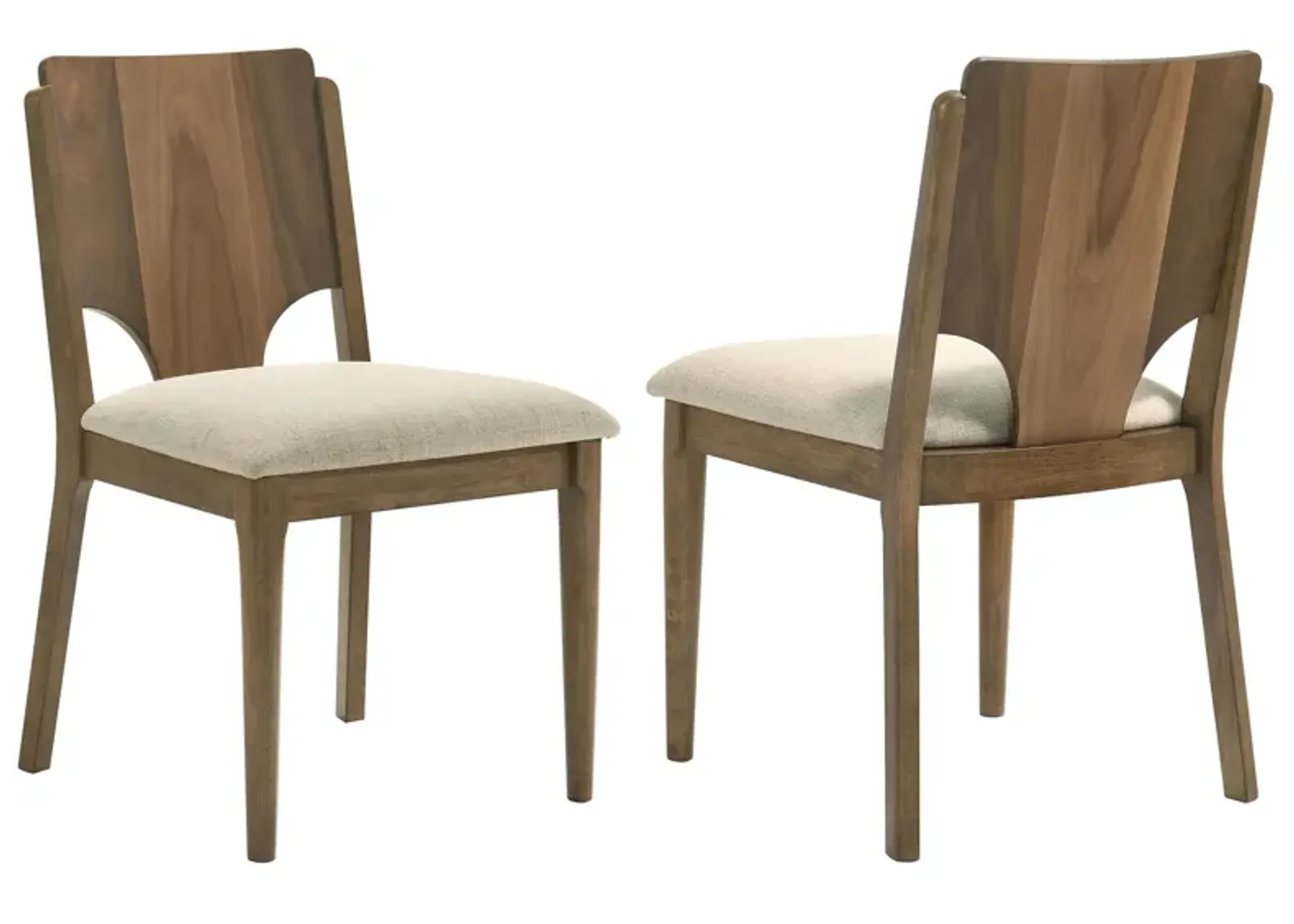 Biltmore - Dining Chair Upholstered Seat (Set of 2) - Walnut