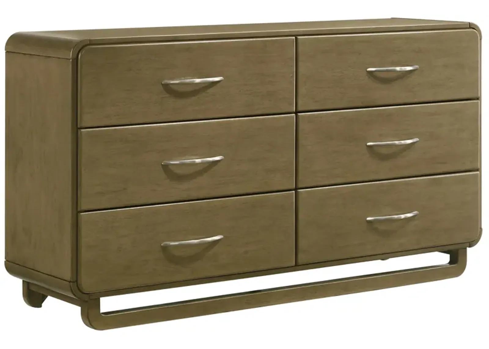 Amsbury - 6-Drawer Dresser Cabinet - Nutmeg