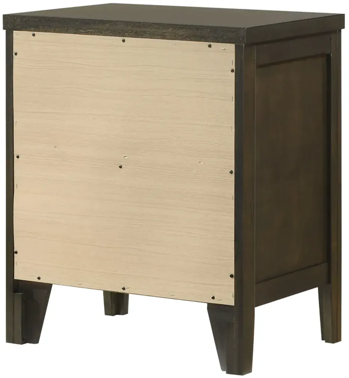 Wilkes - 2-Drawer Nightstand Bedside Table - Dark Cocoa