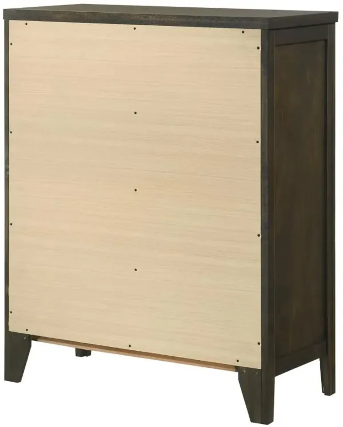 Wilkes - 4-Drawer Chest Of Drawers - Dark Cocoa