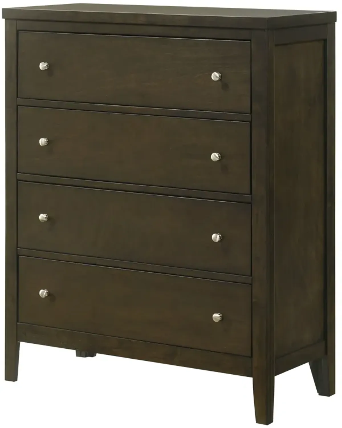 Wilkes - 5-Drawer Chest Of Drawers - Dark Cocoa