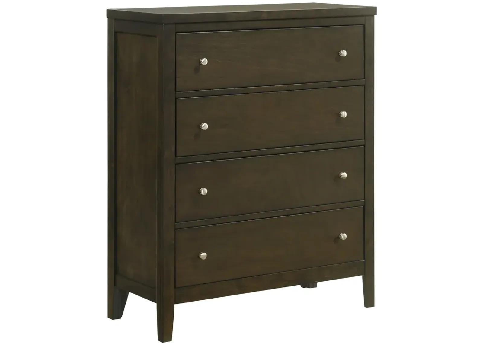 Wilkes - 5-Drawer Chest Of Drawers - Dark Cocoa