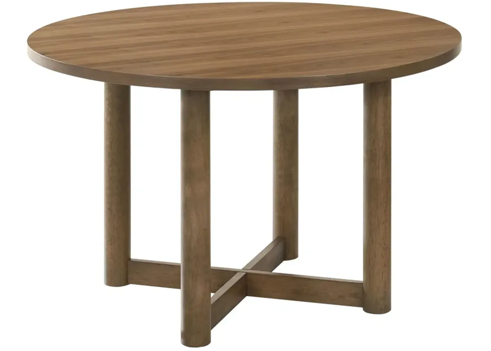 Crestmore - Round Wood Dining Table - Walnut