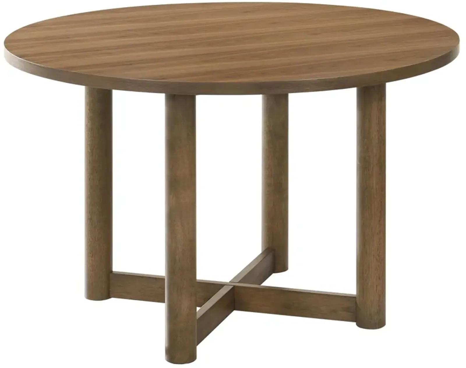 Crestmore - Round Wood Dining Table - Walnut