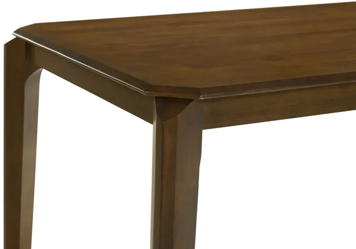 Almonte - Rectangular Wood Dining Table - Dark Brown