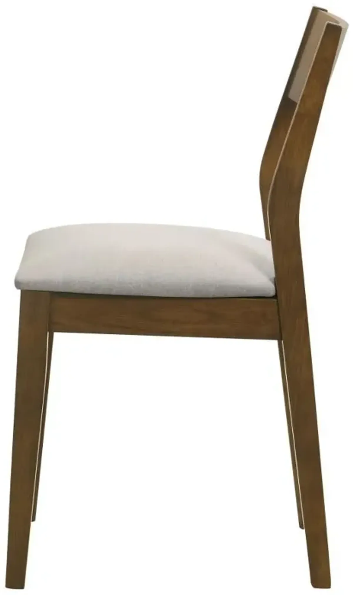 Almonte - Dining Chair Upholstered Seat (Set of 2) - Dark Brown