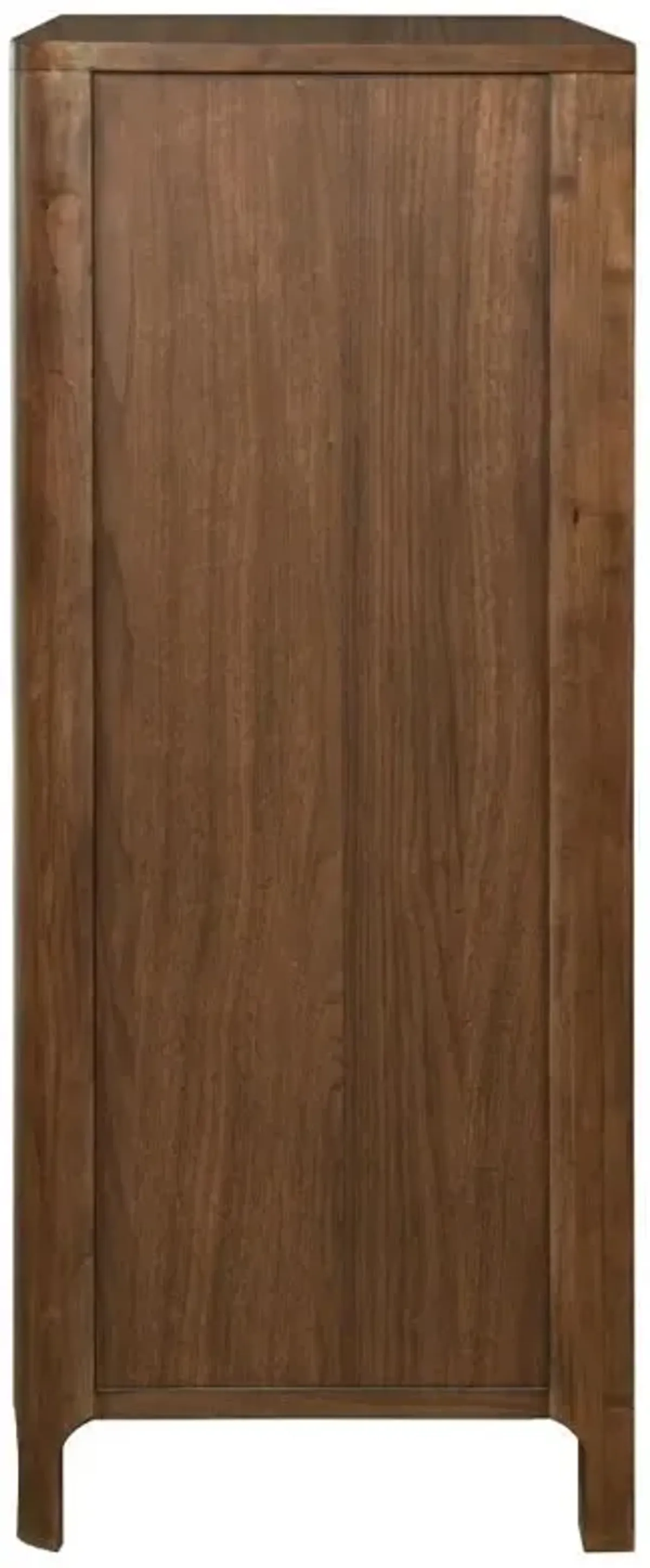 Maderia - 5-Drawer Chest Of Drawers - Walnut
