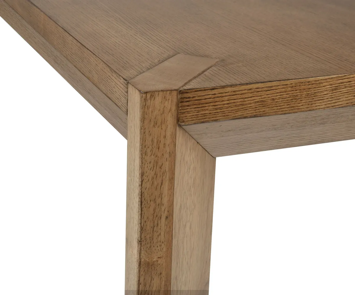 Bruner - Rectangular Wood Dining Table - Natural Brown