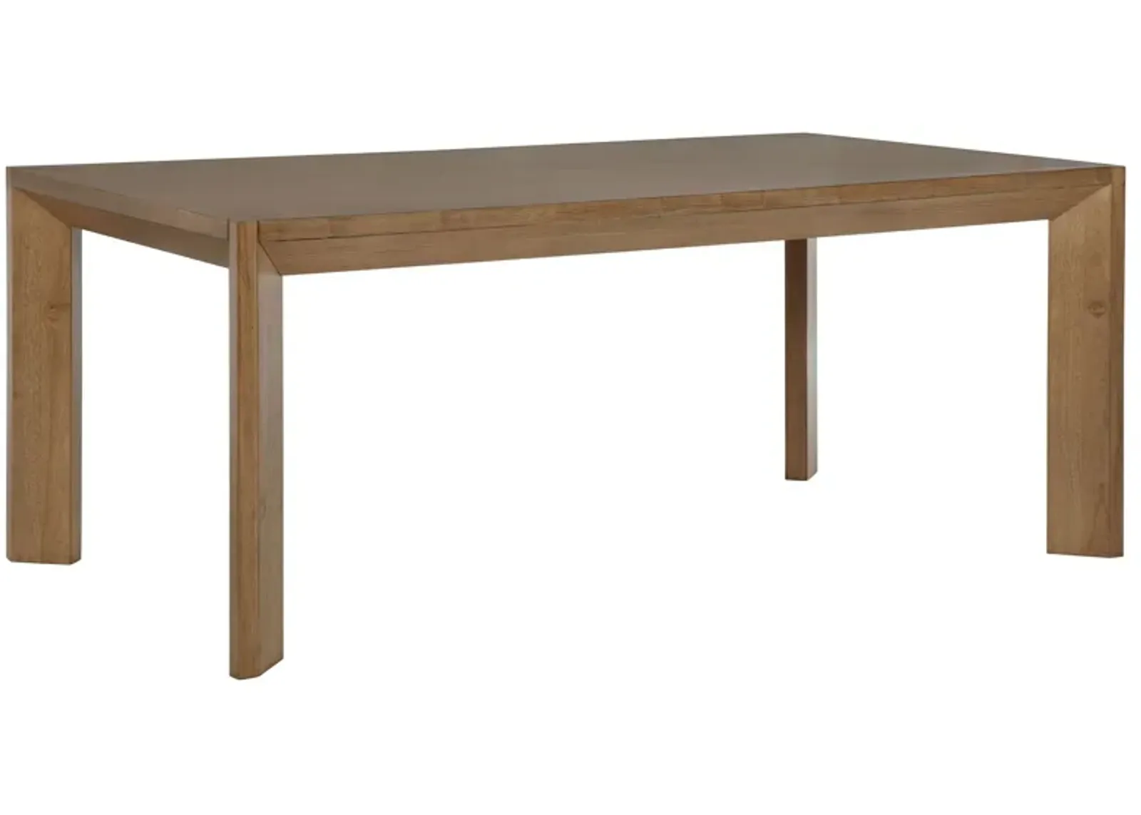 Bruner - Rectangular Wood Dining Table - Natural Brown