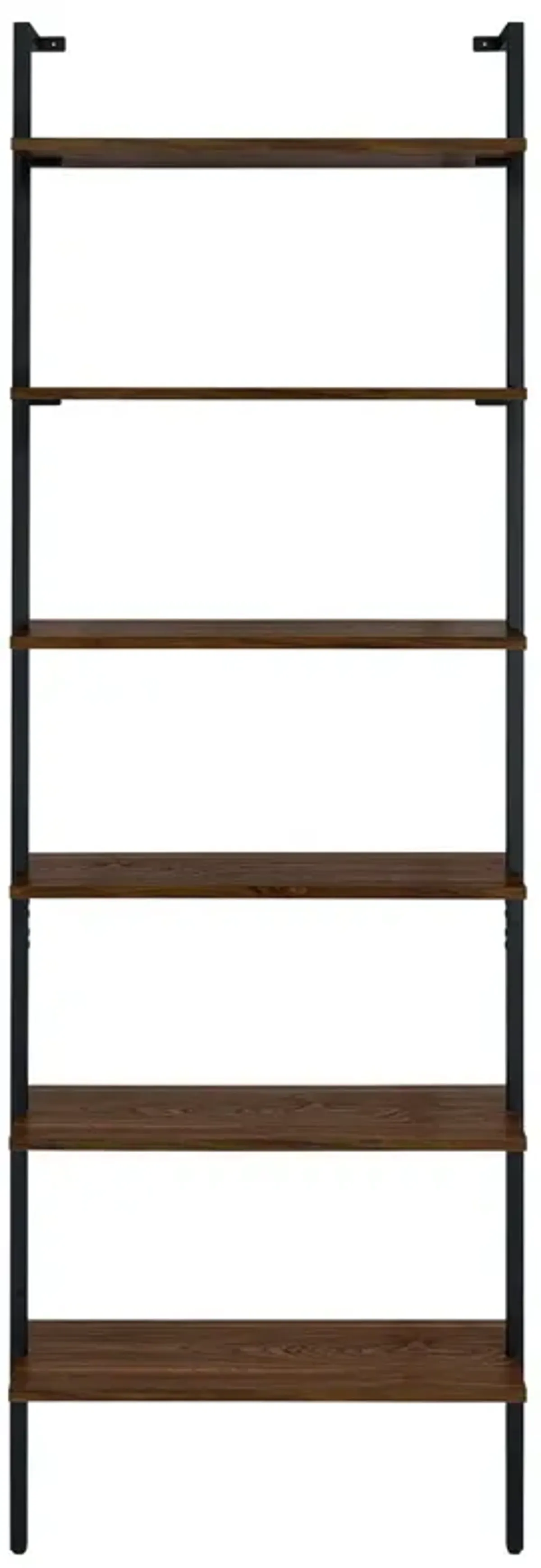 Owens - 3-Piece Wall Mounted Bookshelf Set - Walnut