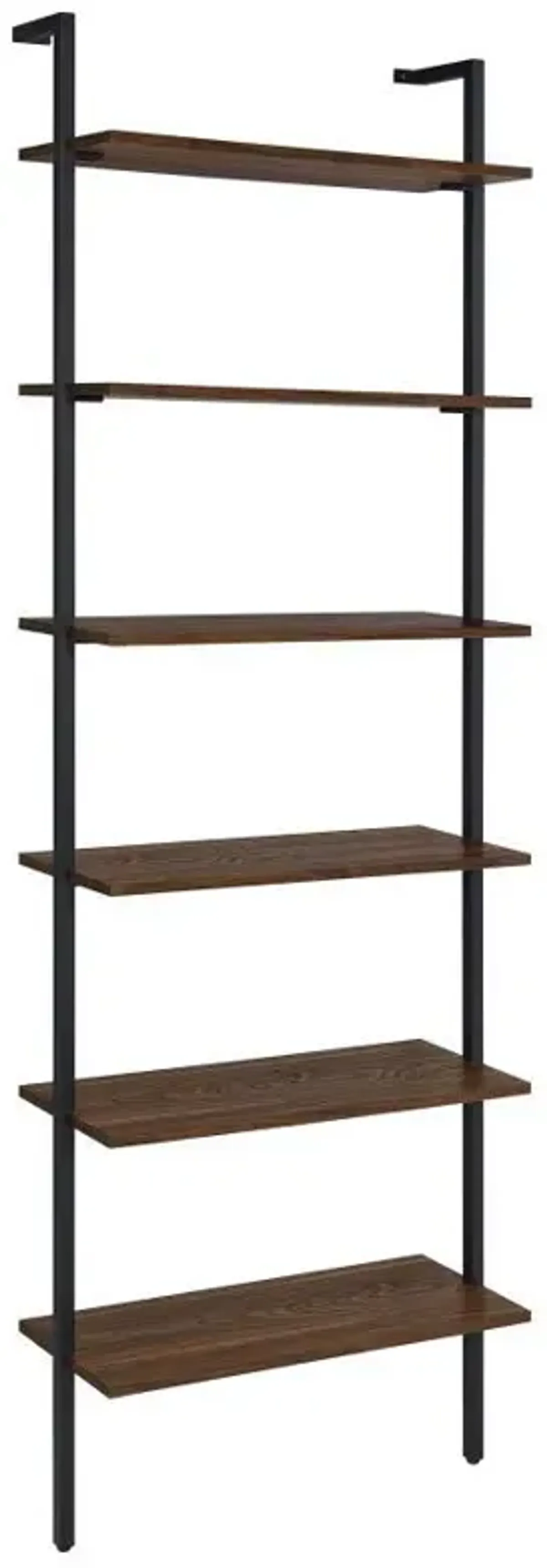 Owens - 3 Piece Wall Mounted Bookshelf Set - Walnut
