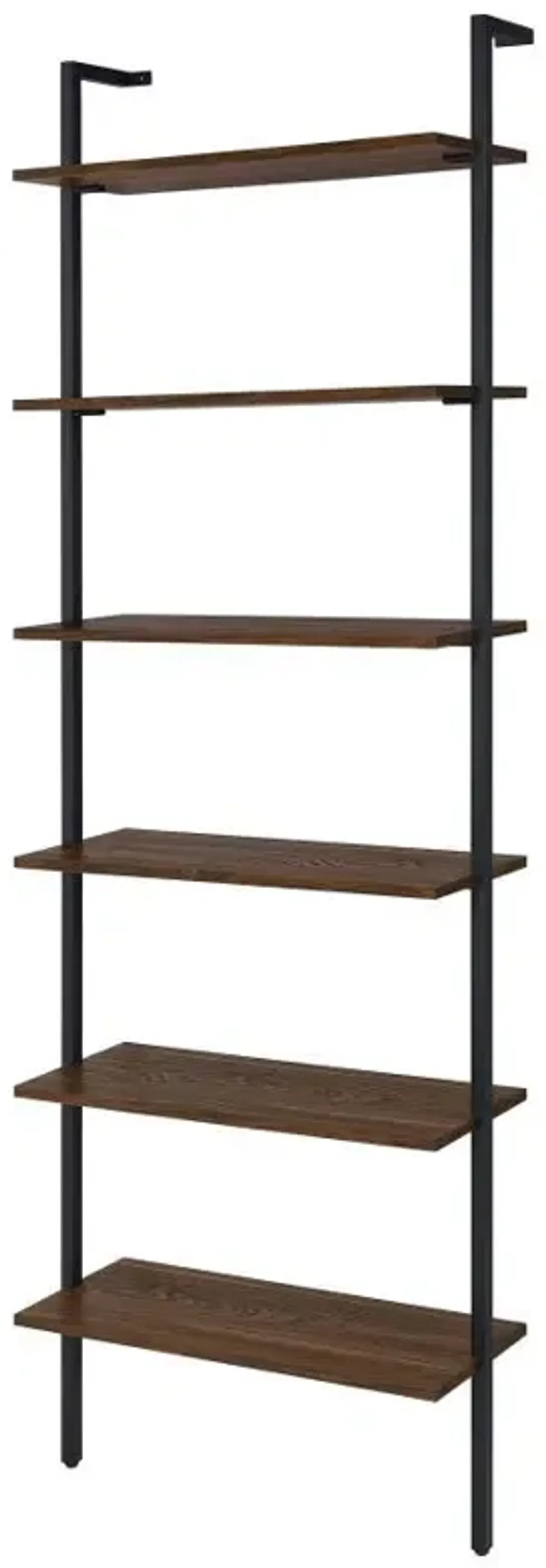 Owens - 3 Piece Wall Mounted Bookshelf Set - Walnut