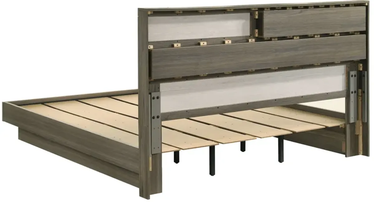 Fenwick - Bed Bookcase Headboard