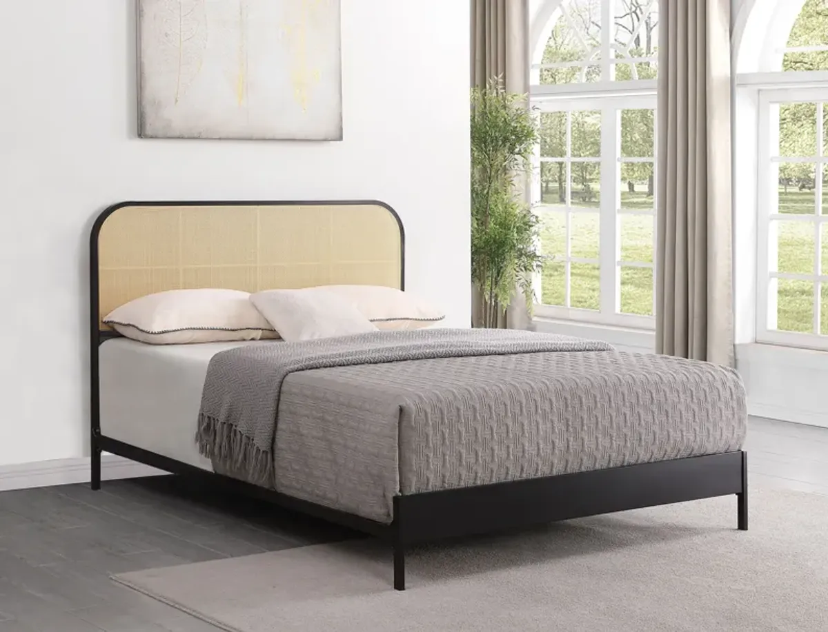 Amherst - Radio Weave Rattan Metal Bed