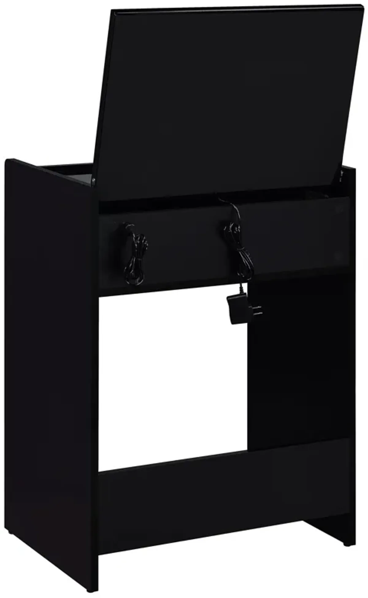 Danbury - 3-Drawer Makeup Vanity & Stool Set