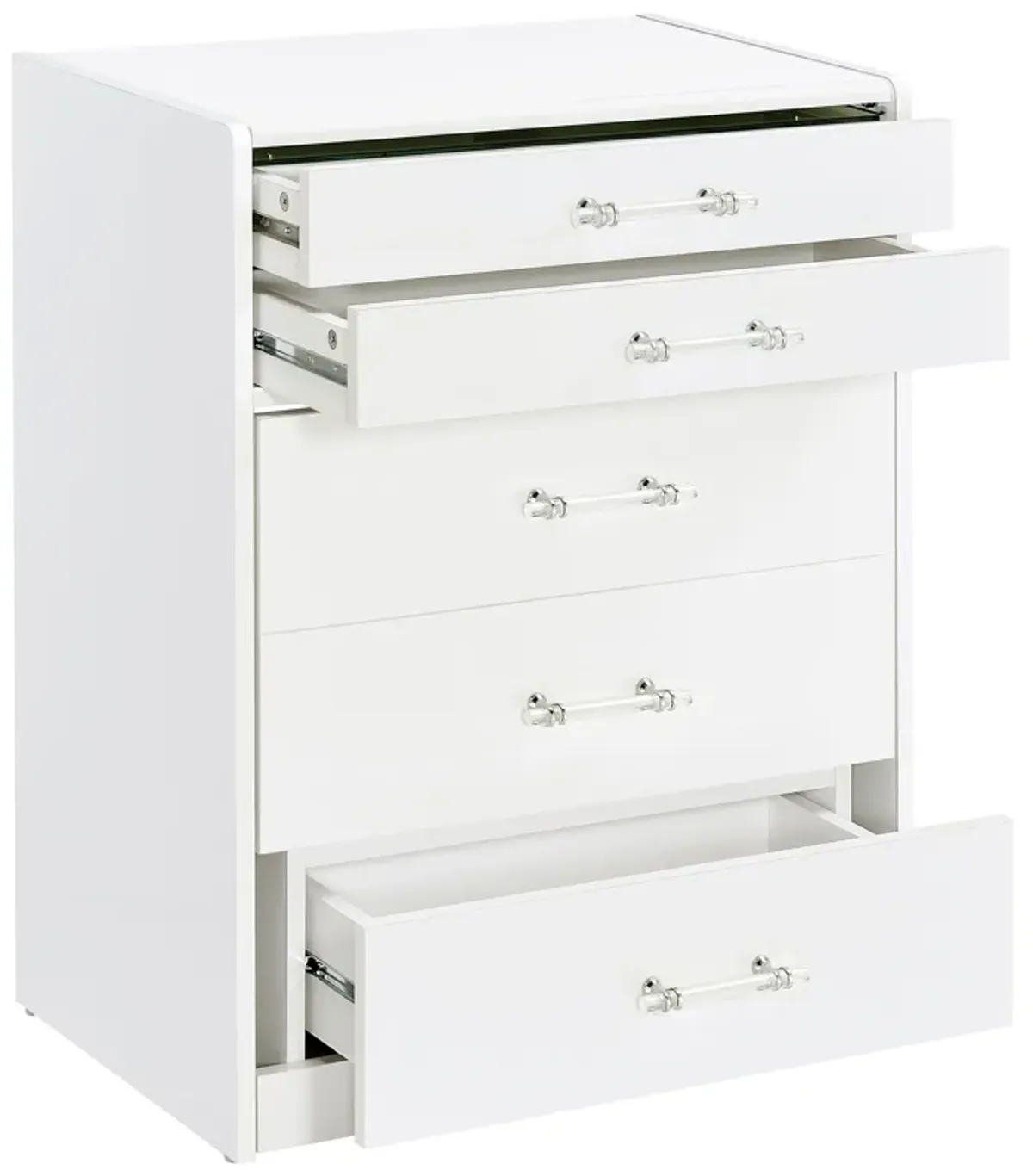 Danbury - 3-Drawer Makeup Vanity & Stool Set