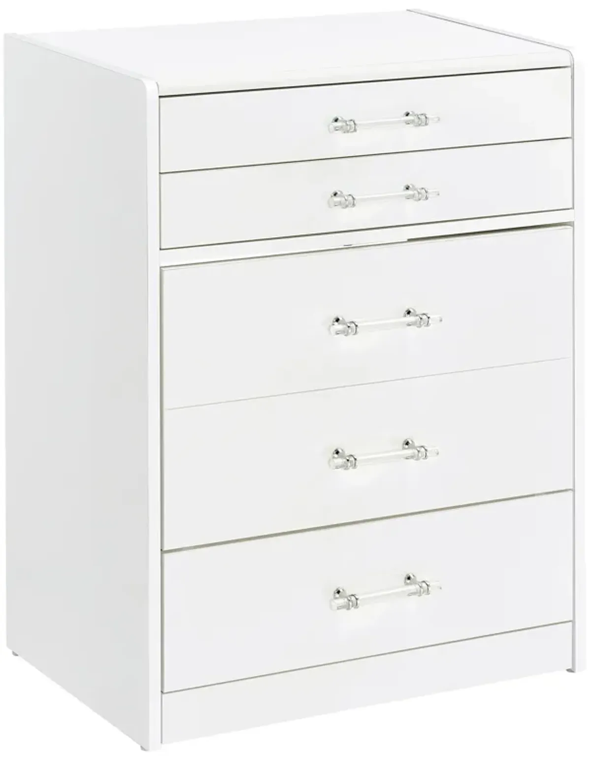 Danbury - 3-Drawer Makeup Vanity & Stool Set