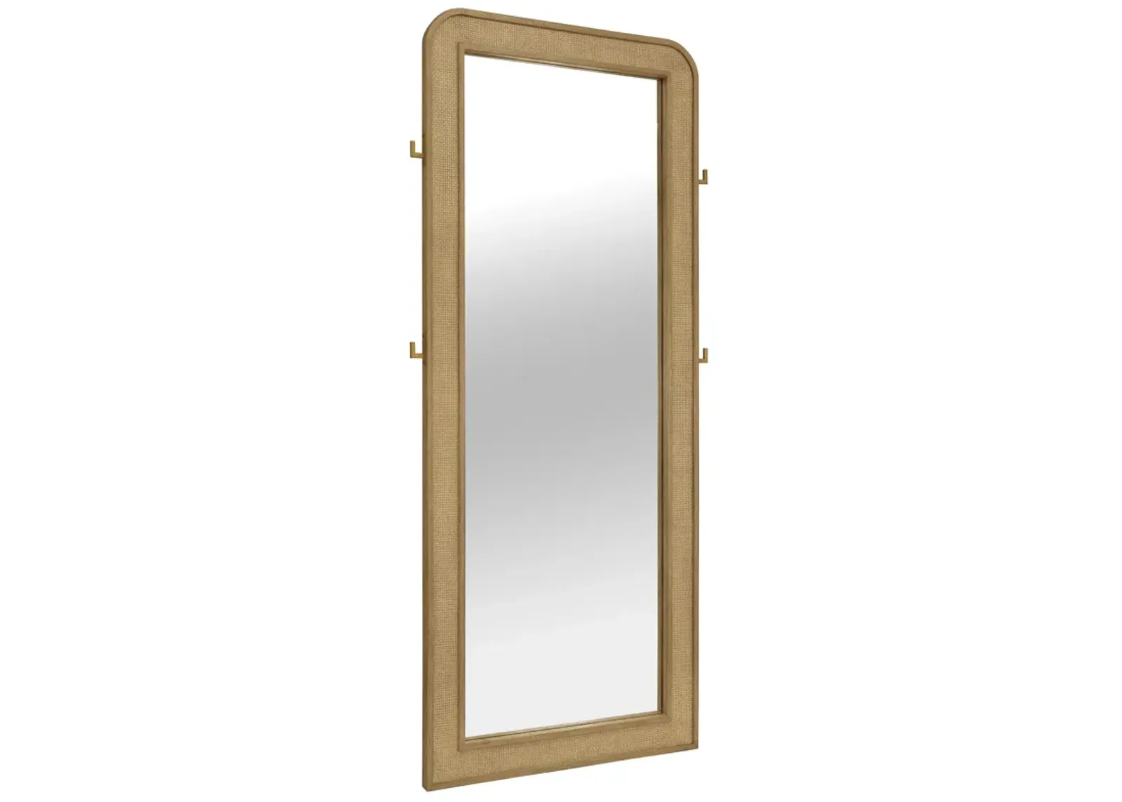 Arini - Cane Weave Full Length Standing Floor Mirror