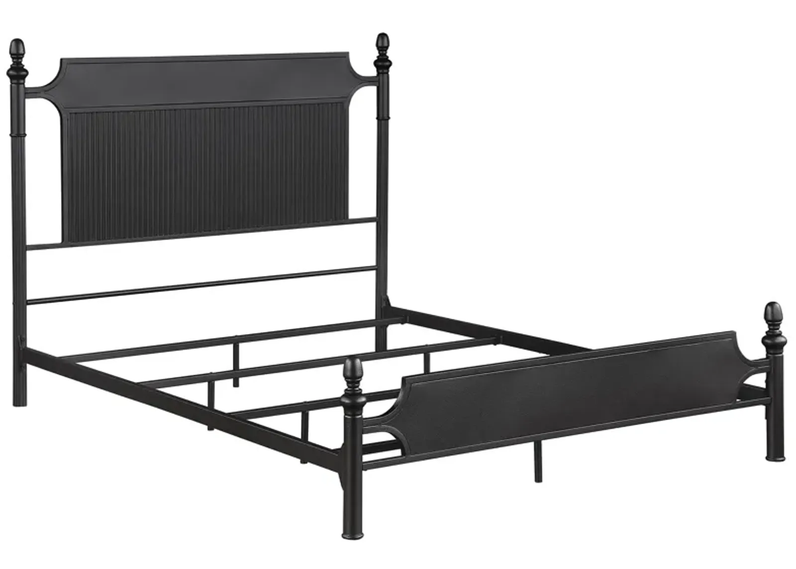 Cameron - Metal Panel Bed