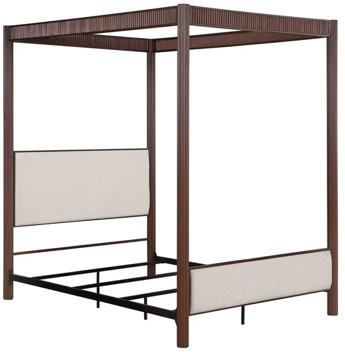 Zimmerleee - Metal Canopy Bed