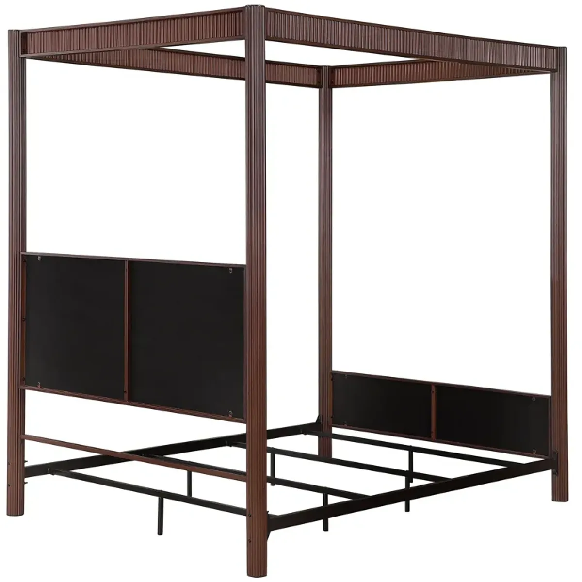 Zimmerleee - Metal Canopy Bed