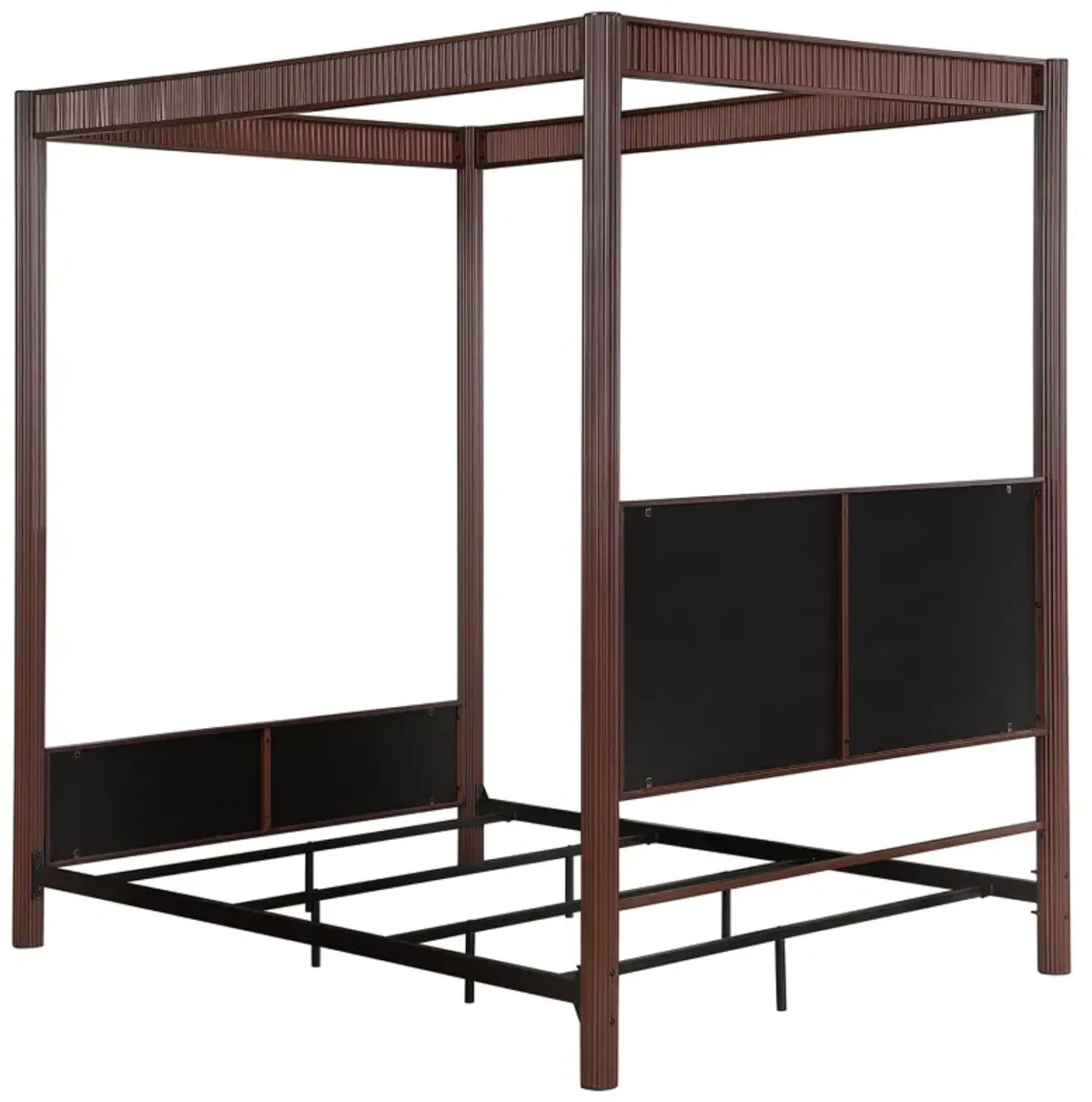 Zimmerleee - Metal Canopy Bed