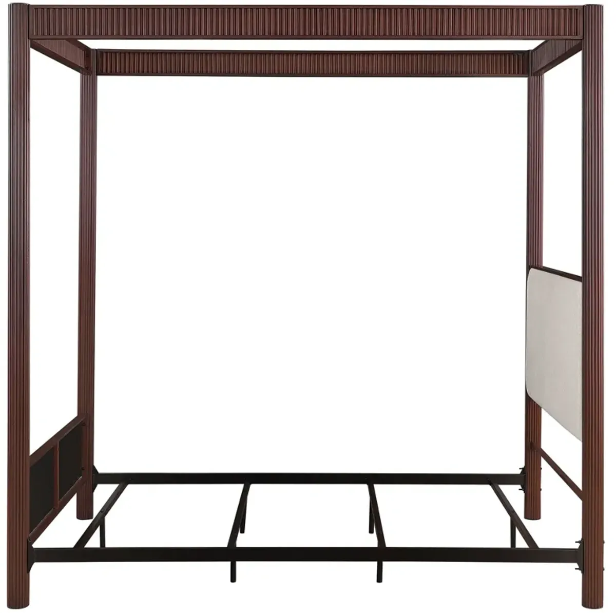 Zimmerleee - Metal Canopy Bed