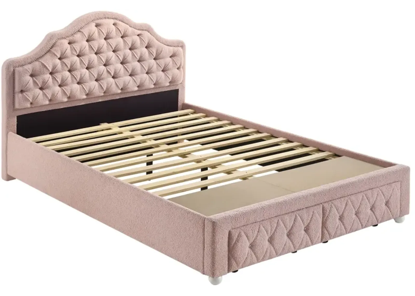 Ashleigh - Upholstered Storage Platform Bed