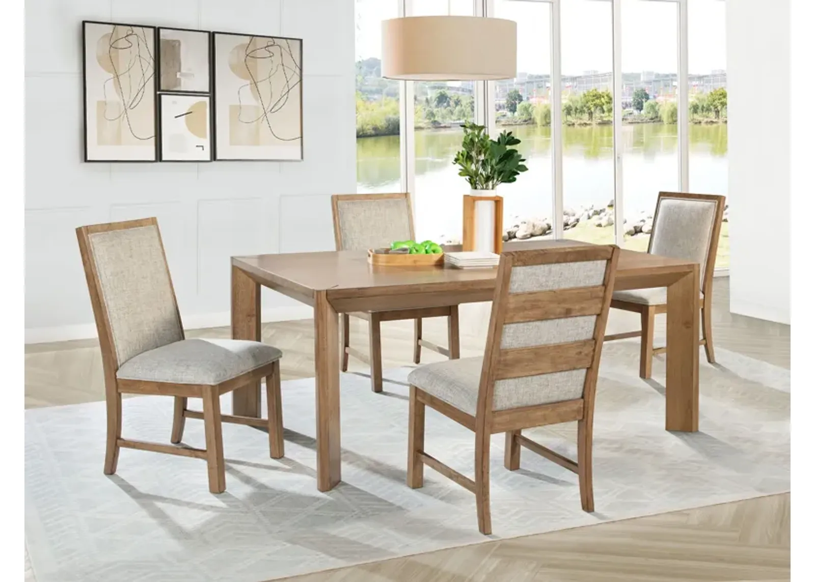 Bruner - Rectangular Dining Set