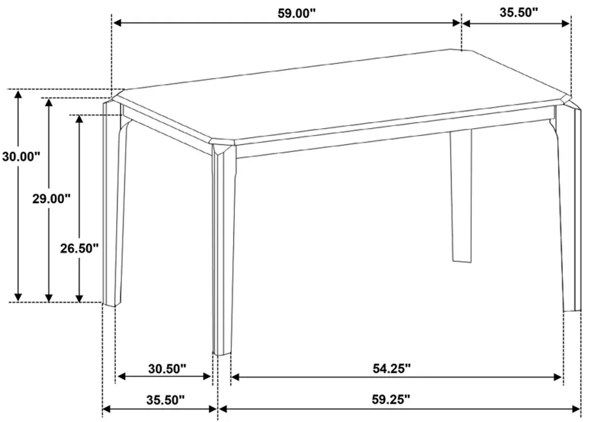 Almonte - Rectangular Dining Set