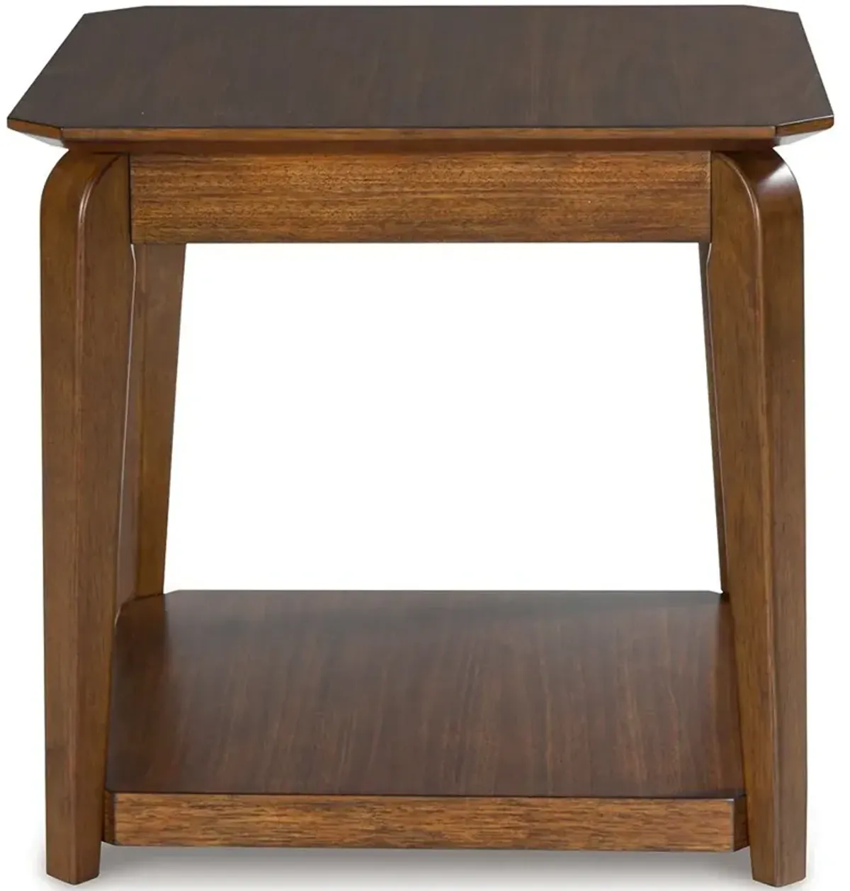 Trenmour - Medium Brown - Square End Table