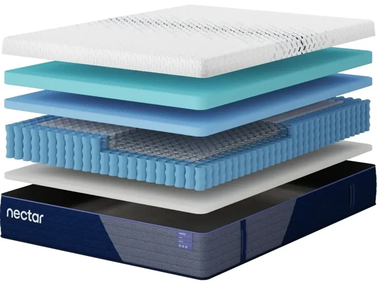 Nectar Luxe Hybrid 5.1 - White - Mattress